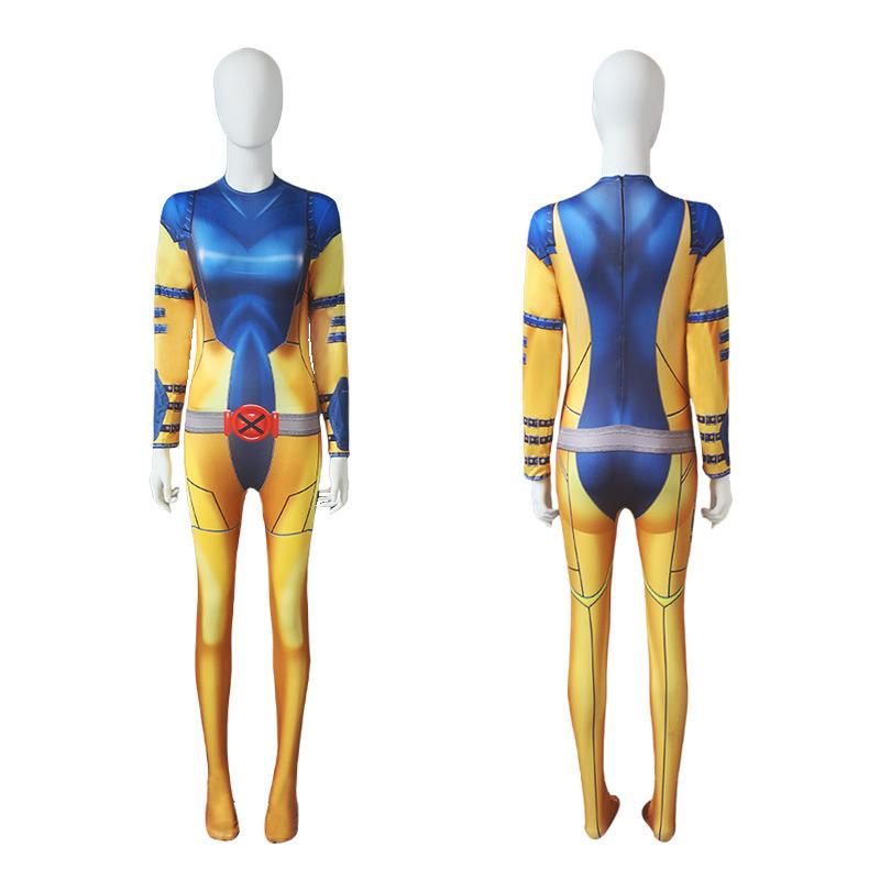 X-Men '97X Police Same Cosplay Laser Eye Tights Cos Suit Phoenix Women's onesie