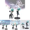 Adorable Hatsune Miku Pvc Figure With Cute Cinnamon Dog Design Perfect For Collectors