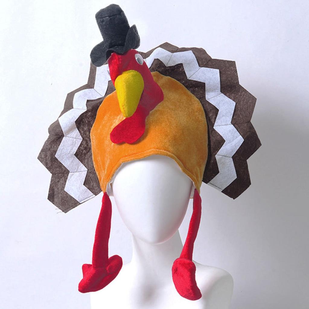 Adult Cartoon Creative And Funny Hats, Headwear And Ball Decorations