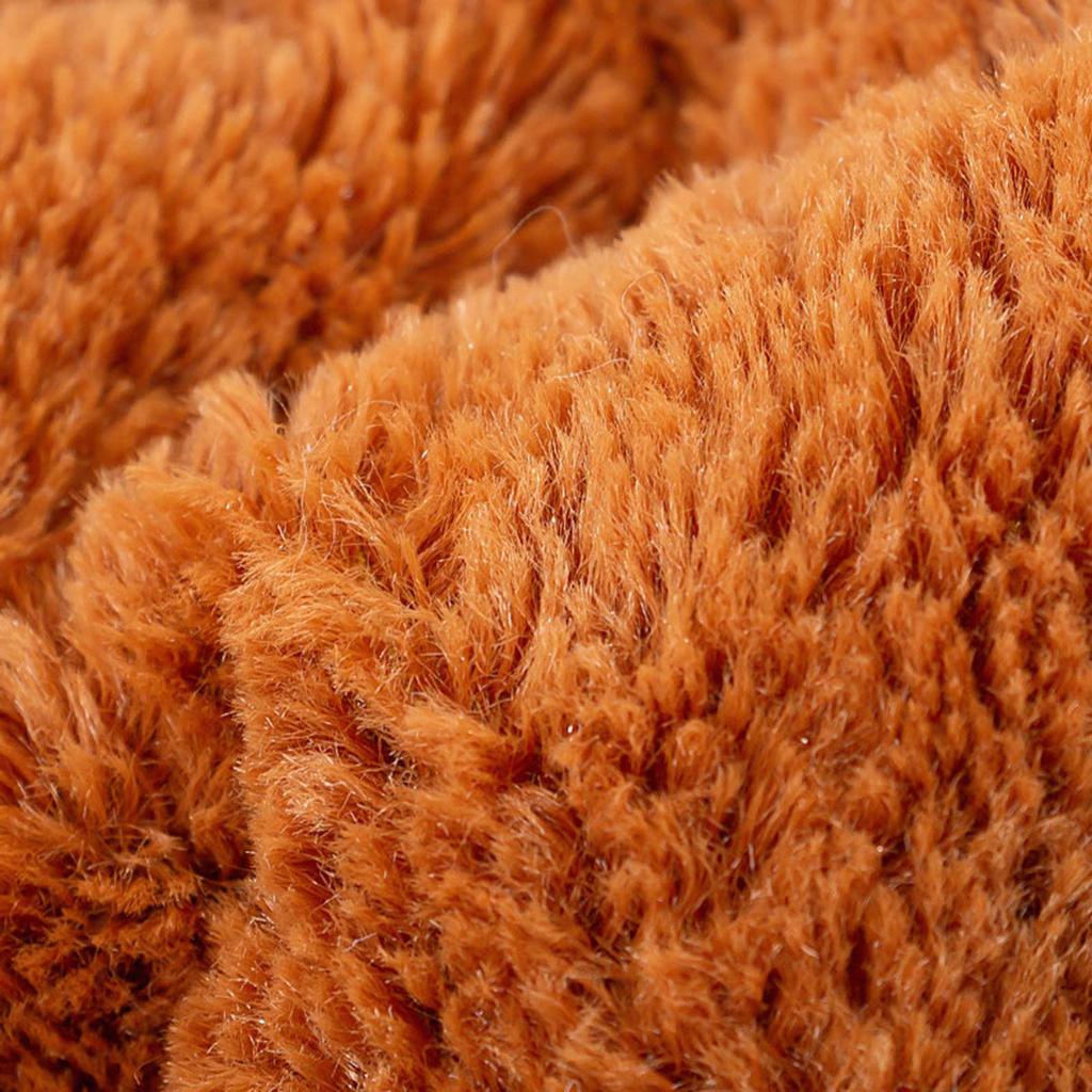 Dog Carrier Cage Winter Warm Cat Travel Bag Portable Carrier Backpack Shoulder Bag Kitten Plush Carrier with Top Opening