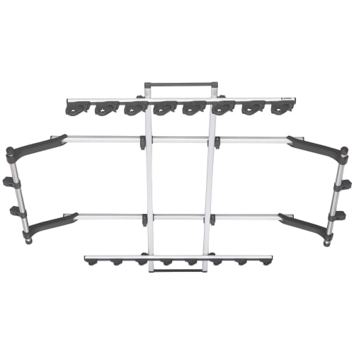 CARMATE Rod Holder inno Fishing Rod Car Holder Clamp Type for Secure Holding 8 Pieces Wide Type for Minivans and Large SUVs IF18