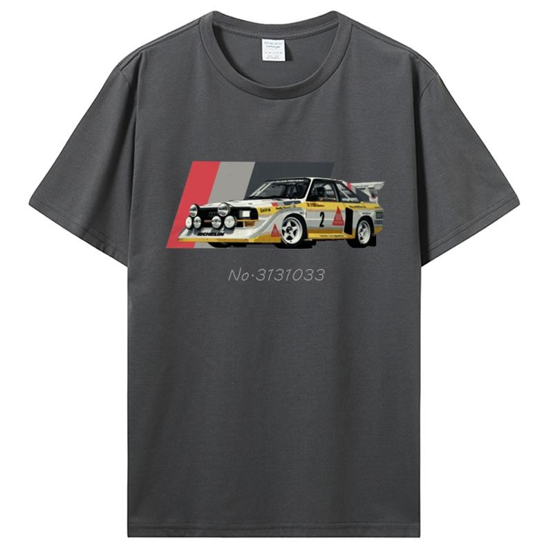 2025 Summer T-shirt Sport S1 E2 Group B Rally Car Stig Blomqvist Mikkola and Walter T-Shirt Casual Oversized T Shirt Cotton Male