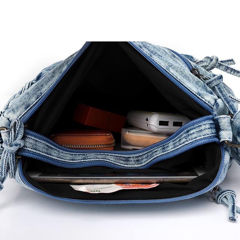 Neue Umhängetasche in modischer Damenhandtasche Temperament lässig vielseitig große Kapazität mehrschichtige Schultertasche