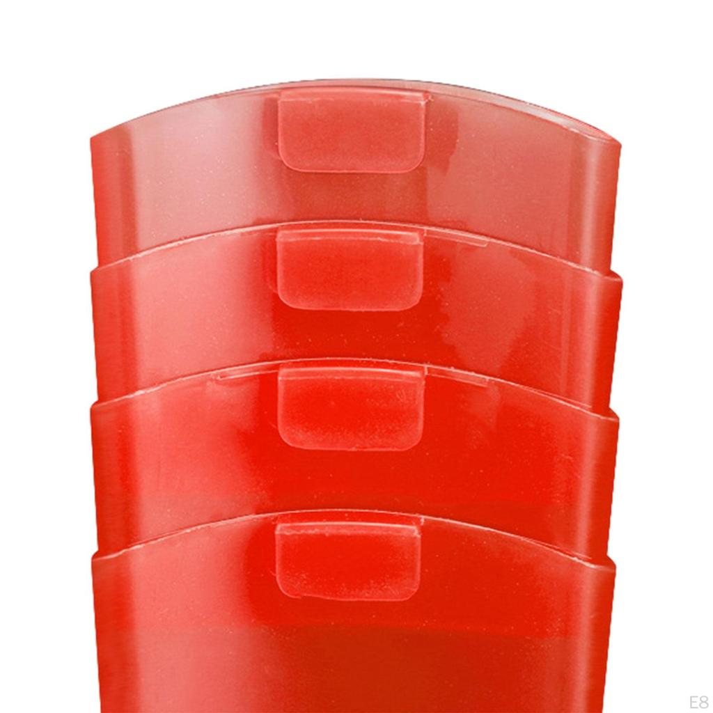 4 Pieces Portable Tea Holder for Cup Biscuit Rack Edge Pendant Multifunction Cookies