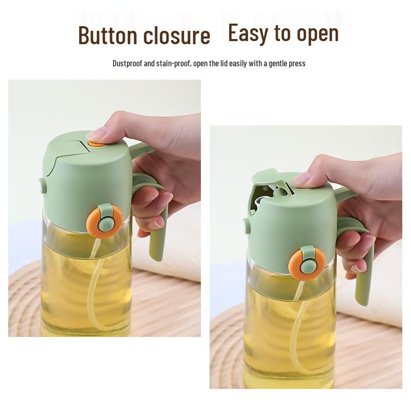 ZISIZ Integrated Spray & Pour Glass Oil Dispenser