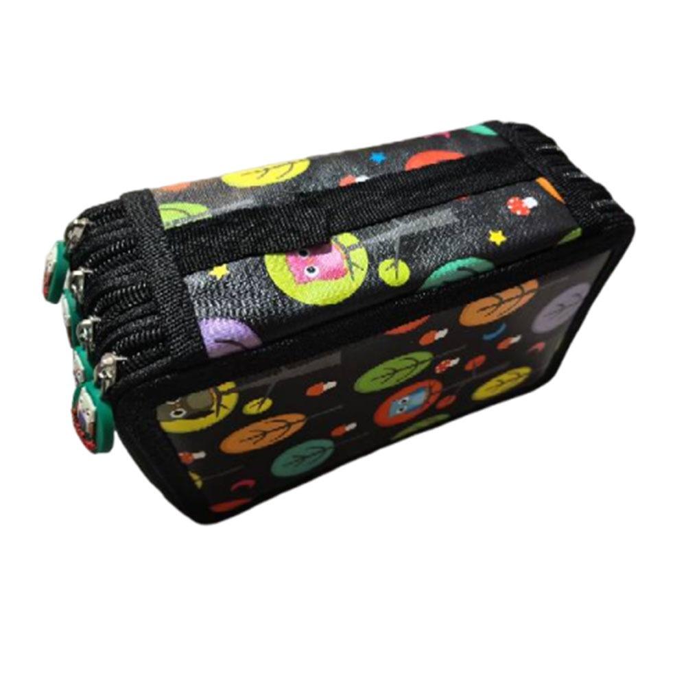 32/52/72 Hole Sketch Pencil Case Cartoon Paintbrush Organizer Art Supplies Organization