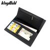 Herren PU Leder Lange Clutch Herren Visitenkartenhalter Herren Geldbörse Braun Schwarz Kaffee Herrenmode Taschengeldbörse