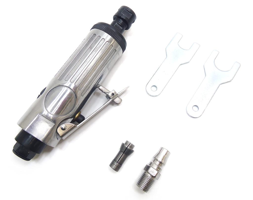 Mini Air Grinder Set, Air Grinder Kit with Collet and Grinding Stone, Compatible with 3mm and 6mm Shanks