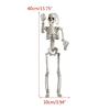 Full Body Mini Skeleton Spooky Plastic Skeleton for Yard Garden Lawn Haunted