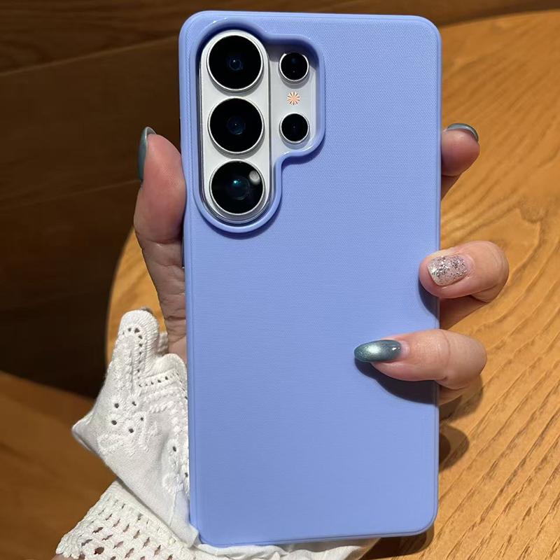 Soft Matte Texture Phone Case For Samsung Galaxy S26 S25 S24 S23 Ultra Protective Back Cover Slim Fit Anti-slip Mobile Shell