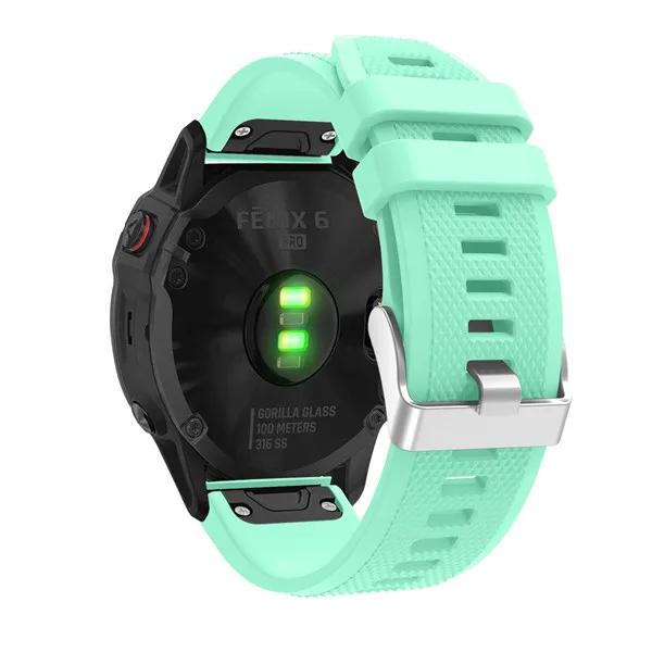 

Классический 22-мм ремешок-браслет для Garmin Fenix 5 5 Plus 6 6 Pro 7 7 Pro 935 Смарт-часы Ремешки Ремешок Быстросъемный Силиконовый Easyfit Наручный ремешок 22mm