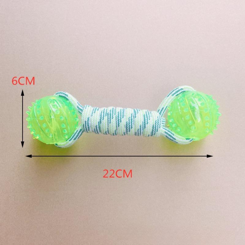 Hundespielzeug  Spielzeug Baumwollseil Bissfest Zähne  Stachelballspielzeug Interaktives Haustierzubehör Haustierzubehör Haustierprodukte