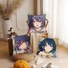1pc Game Anime Honkai Star Rail Yunli Pillow Case Fashion Square Pillowcase Bedroom Sofa Room Ins Decoration Leisure