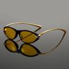 Simple Cat Eye Sunglasses  New Style Street Fashion Personality Show off High-End Feelings Sunglasses for Men And Women