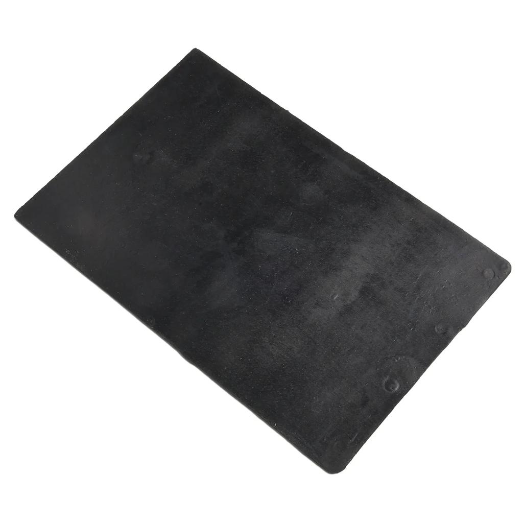 Tool Parts Base Plate Pad 4 Round Mounting Holes Belt Sander Power Tool Accessories Rubber 165x110mm Backing Sheet