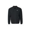 Nike Solid Color Zip Collar Long Sleeve Waterproof Jacket Men Jackets Black FQ0462-010