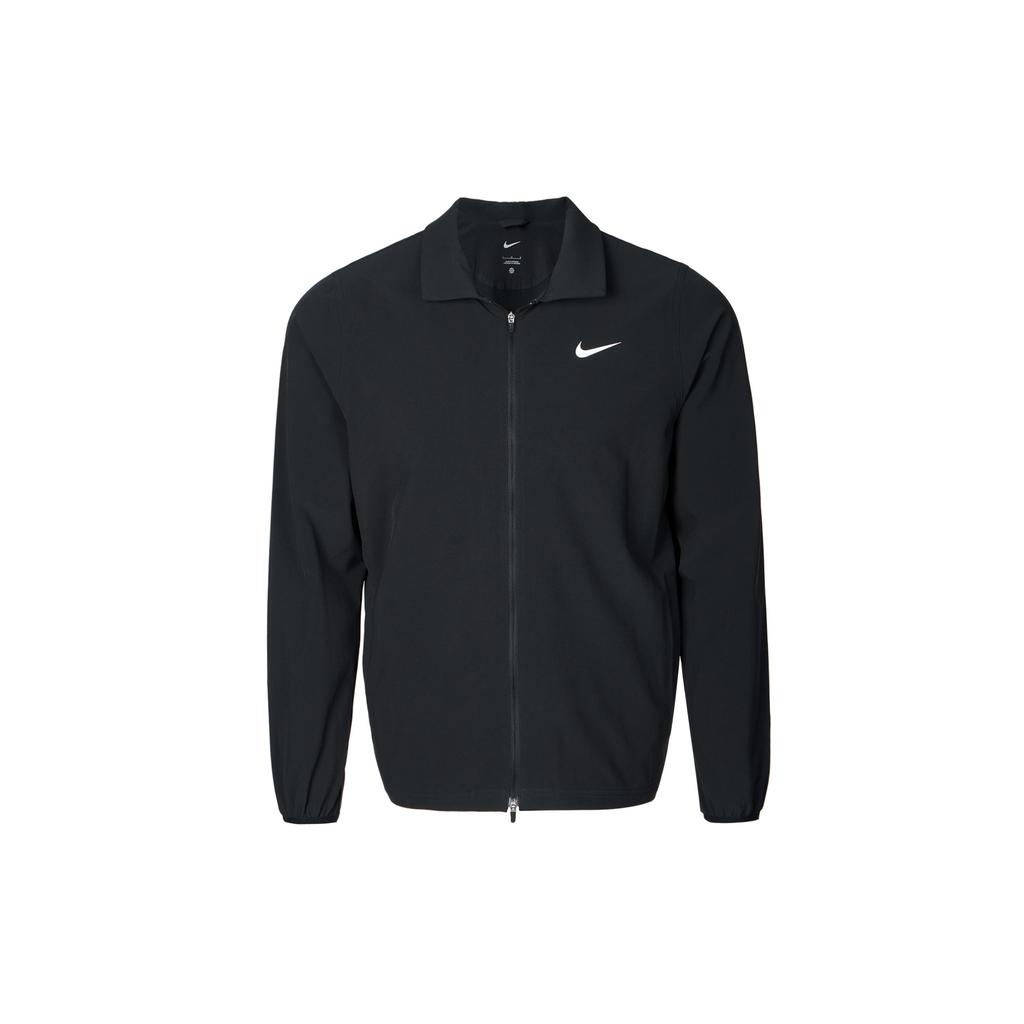 Nike Solid Color Zip Collar Long Sleeve Waterproof Jacket Men Jackets Black FQ0462-010