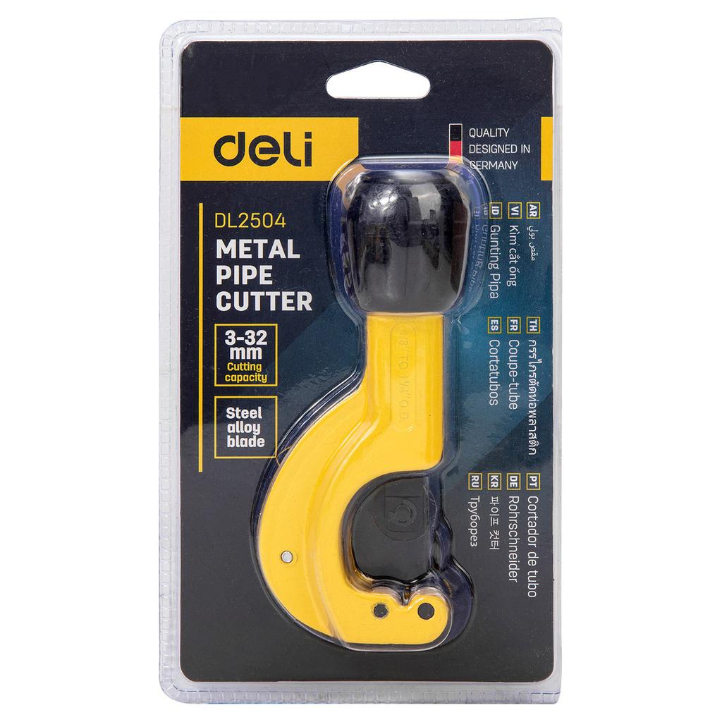 Obcinak Do Rur Metalowych Deli Tools Edl2504, 32Mm (Zółty)
