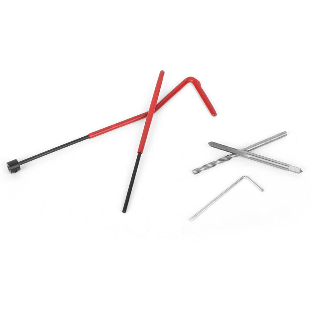 25Pcs M3 Thread Repair Insert Kit with Transparent Plastic Box for Processing Machinery