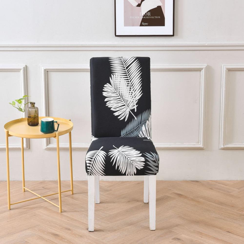 Stretch Stuhlhussen Elastische Esszimmerstuhl Überwürfe Komplettset für Hotel Restaurant Bankettstühle