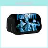 Fortnite Pencil Case Double Layer Kids Storage Bag With Nylon Material For School Supplies