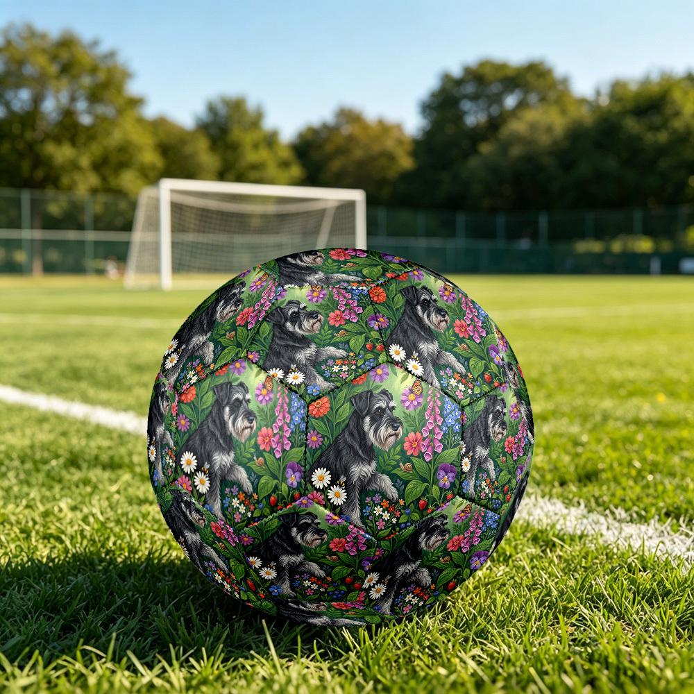 1pc Dog Garden Durable Size 5 Soccer Ball Professional Match Training Football Indoor &Outdoor Sports Ball P60130