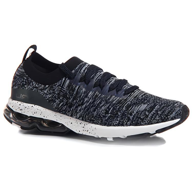 Li Ning Half Palm Air Arc Comfortable Running Shoes Women Sneakers Black Gray ARHM056-5