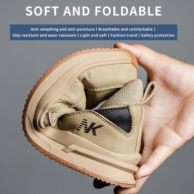 Męskie buty ochronne Buty robocze Niezniszczalne buty robocze Zimowe buty Męskie buty ze stalowym noskiem buty robocze z ochroną