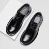2025 S/A New British Classic Business Causal Leather Shoes For Men's Black Hombre Daily Teenagers Dress Banquet ceremony