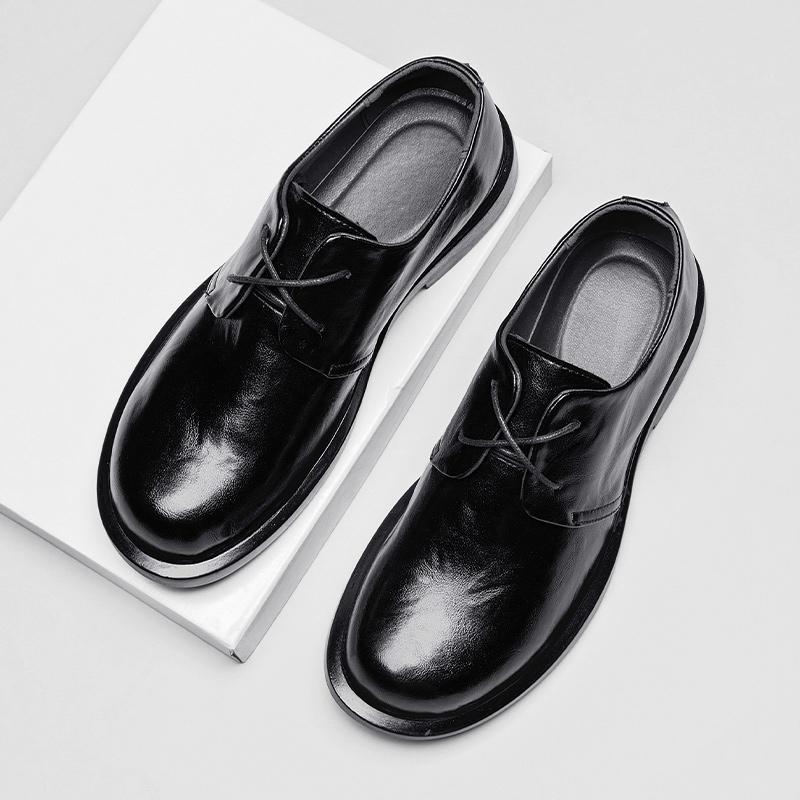 2025 S/A New British Classic Business Causal Leather Shoes For Men's Black Hombre Daily Teenagers Dress Banquet ceremony
