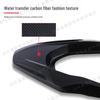 PCX160 Rear Luggage Rack Cover, Carbon Fiber Texture, ABS Material, Premium Motorcycle Accessory