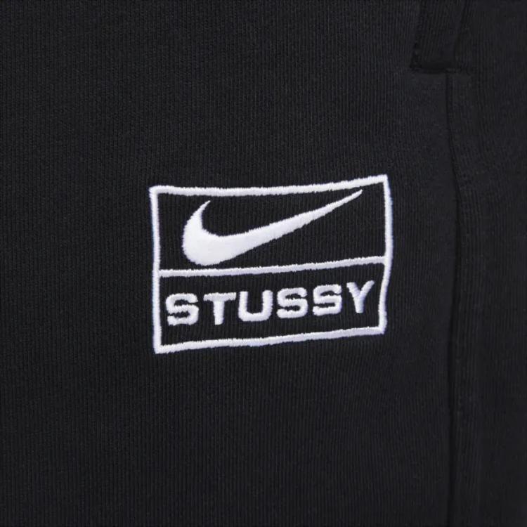 Pantalones de chándal de forro polar lavados a la piedra Stussy X Nike Talla Asiática FW23 FN5236-010