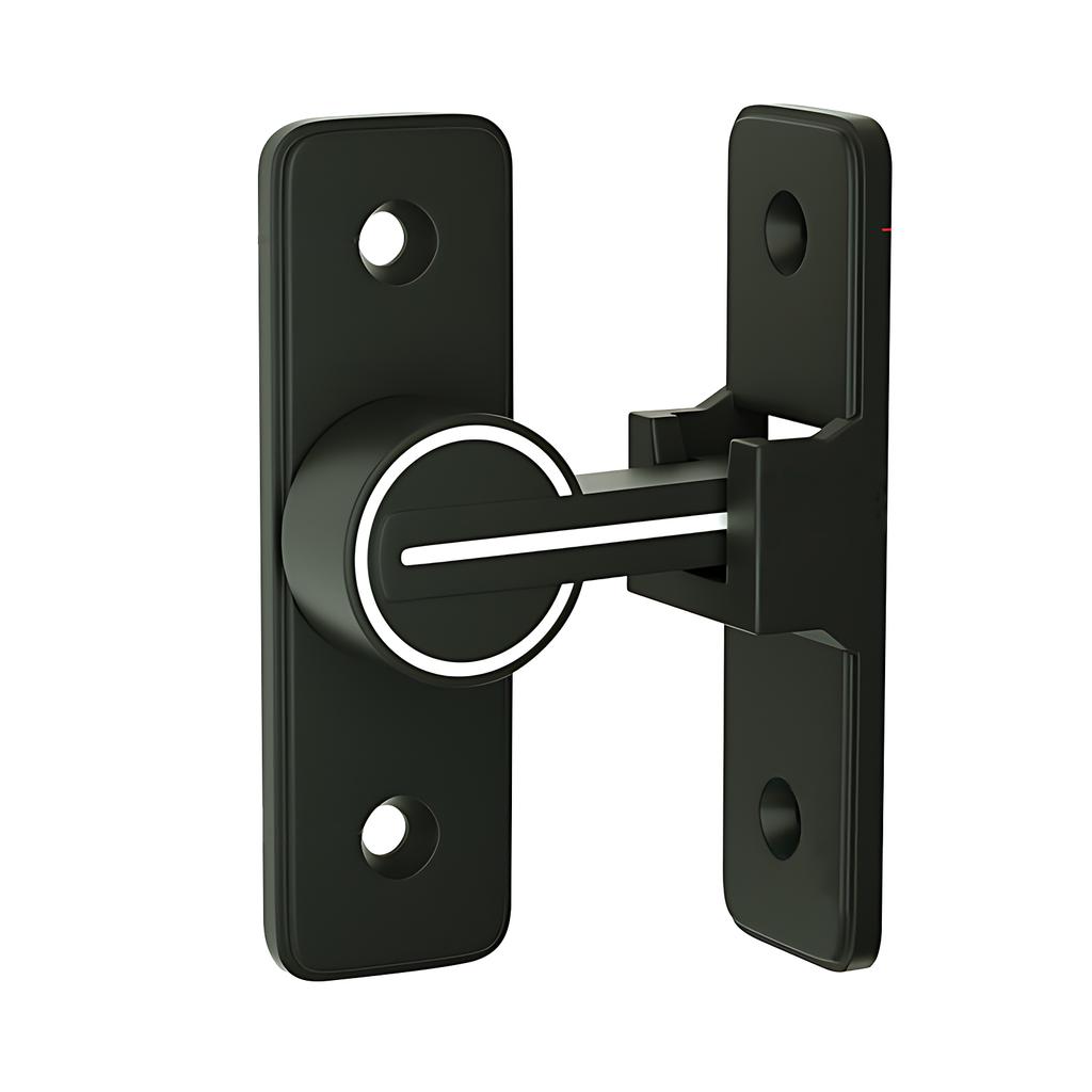 Gate Latch with Luminous Safety Door Lock Heavy Duty Zinc Alloy Anti-theft Latch Lock with Ball