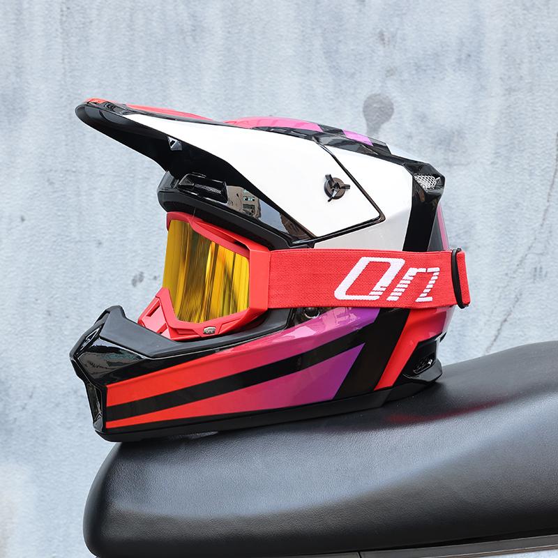 903-Motorcycle Off-Road Helmet, Fully Covered Electric Vehicle, Pulling Full Helmet, Mountain Downhill, All Season