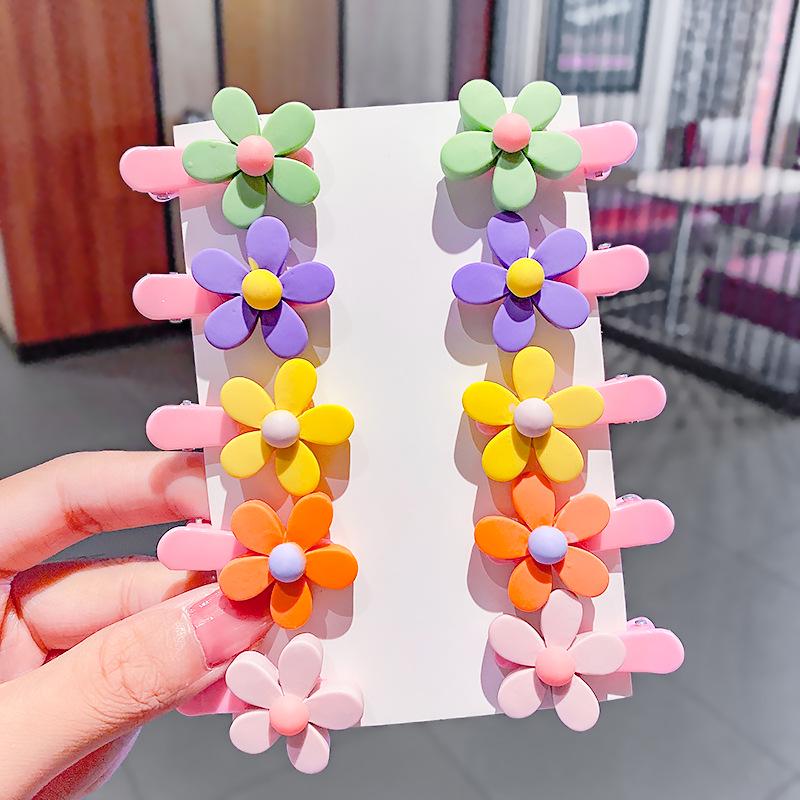 Candy-colored Children's Hair Clips, Cute Bow and Fruit Hair Clips, Girls' Bangs Clips and Accessories