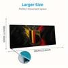 Belgium National Football Team Print  Cushion Non-slip Laptop Tablet Big Mousepad XXL Mat Mini PC Playmat With Lock edge