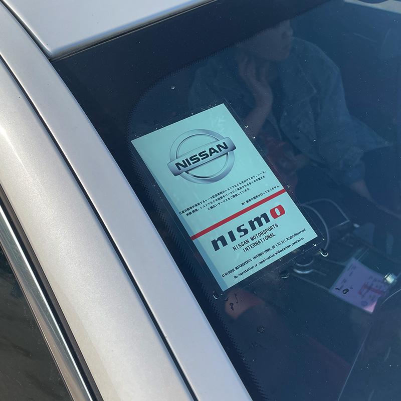 Car windshield anti-static stickers, car logo anti-static stickers For Nissan X-Trail T32 T31 Qashqai Tiida Teana Car Styling
