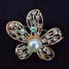 High-End Luxury Flower Pearl Brooch and Corsage Pin – Creative Versatile Accessory