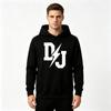 Men Stylish Lightning Letter Print Pullover Hoodie Casual Long Sleeve Sweatshirt For Daily Wear