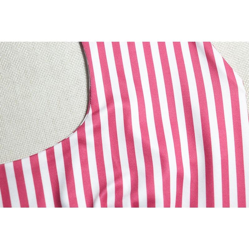 Women's Fashion Halter Dress Digital Print Chest Wrap Headless Sleeveless Backless A-line Dress