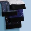 4pcs Large Men's Underwear Flat Corner Underwear High Elasticity and Comfortable Underwear Boxer Brief