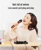 2.4G Wireless Dual Microphone & Speaker System for Home, Karaoke, Outdoor, and Live Broadcasts.
