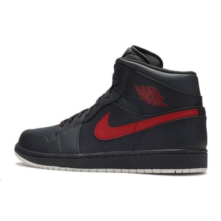 Jordan 1 Retro Mid Anthracite Gym Red 554724-045