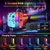 [2024 NEW Model] Wenocally Switch & Switch Organic EL Joy-Con Charger Stand RGB Light 6 Joy-Con Switch Switch with Timing Function Overcharge Preventi