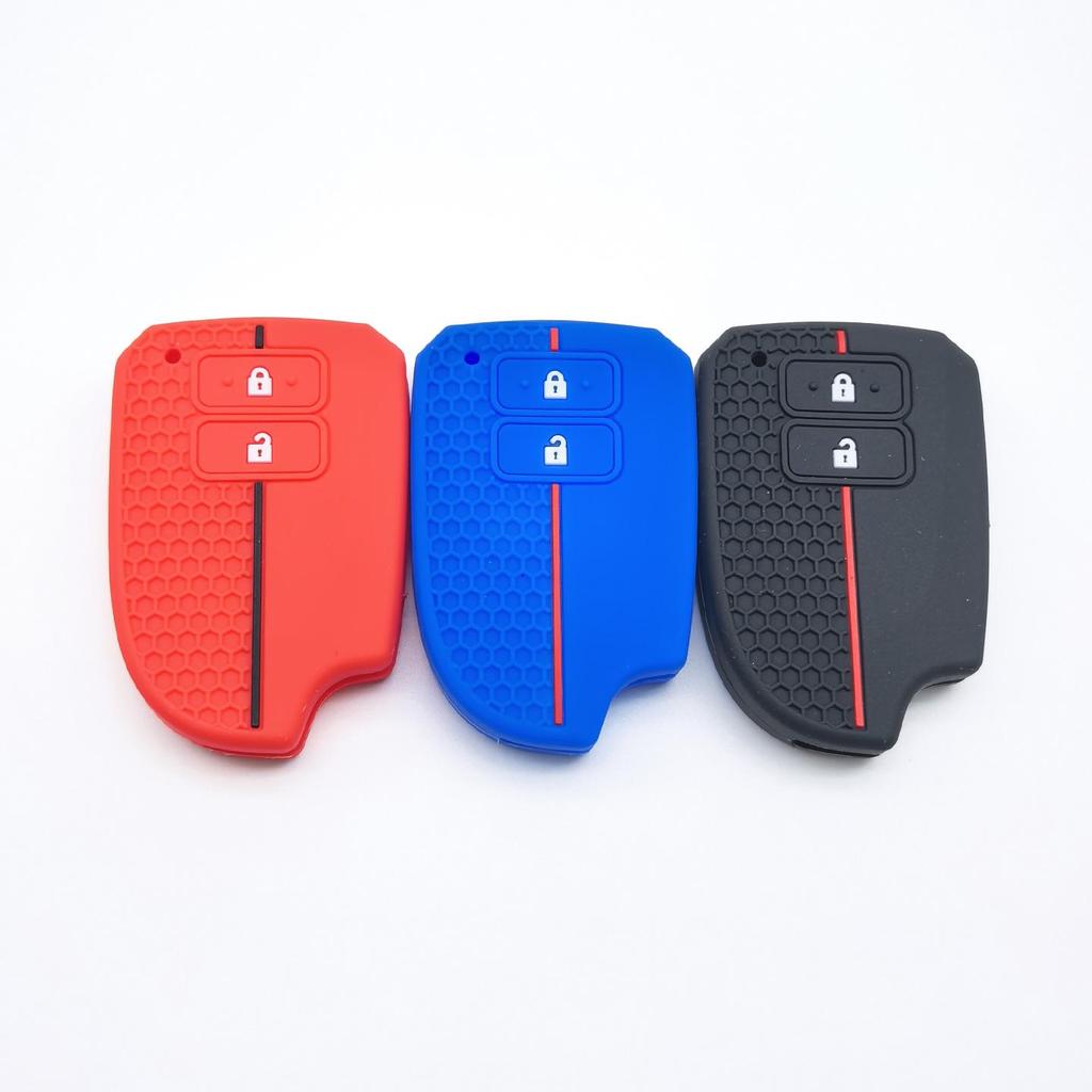 Toyota 2-Button Key Silicone Cover for Vios, Yaris X, Yaris, and Hiace