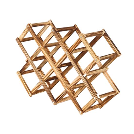 

Креативная складная деревянная прочная полка для красного вина, держатель для виноградного ликера, товары для дома 6