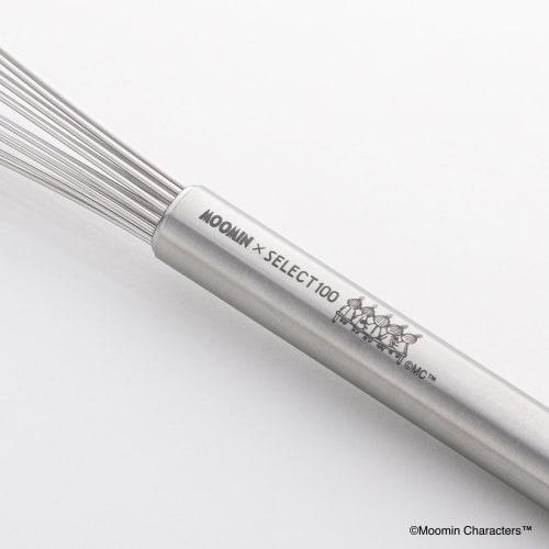 Kai Slim Whisk, Stainless Steel, Dishwasher Safe, Easy to Clean, Silver, Moomin x SELECT100 DH3207