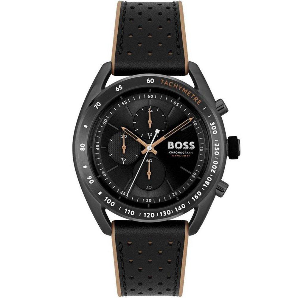 Hugo Boss 1514022 Centre Court 44mm Herenhorloge 44 Mm Zwart
