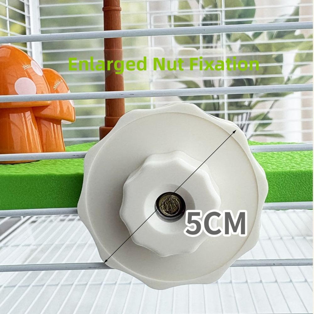 Coconut-shaped Bird Perch Stand Wear Resistant Detachable Parrot Play Stands Cartoon Funny Paw Grinding Sticks