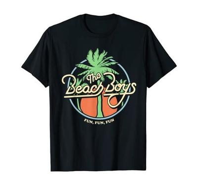 The Beach Boys Fun Fun Fun Palmboom Zwart S-5XL T-shirt HS116 Unisex T-shirt